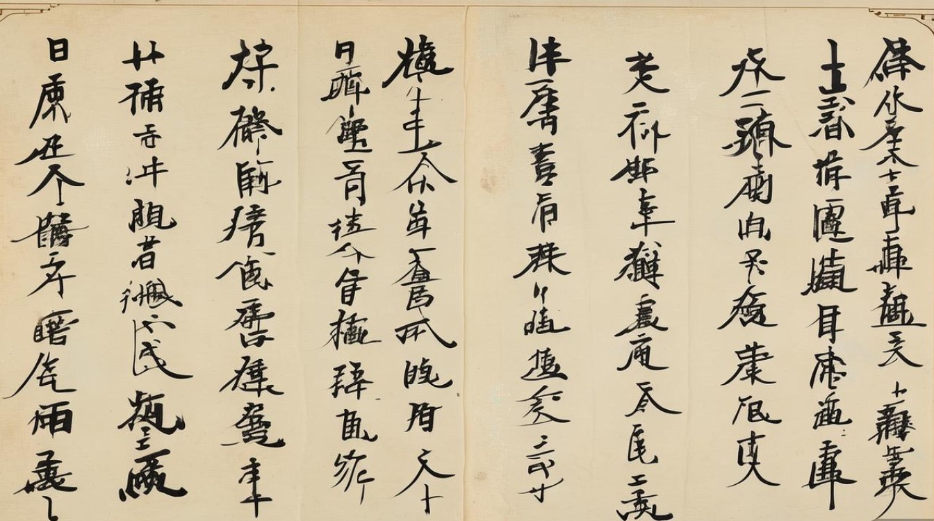 金石体书法