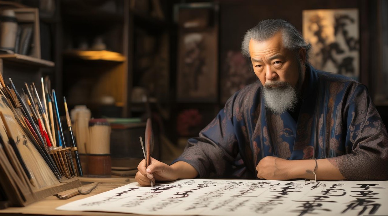 王锦书画家