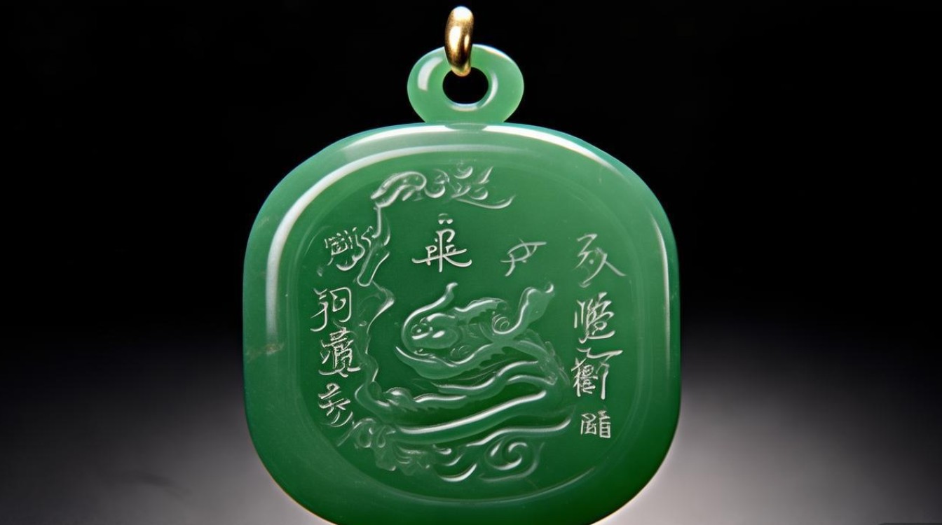 明清翡翠挂件图片