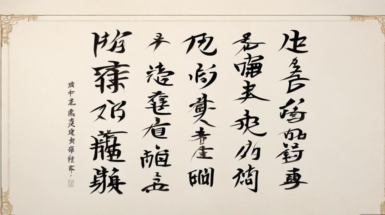 雷骅书法