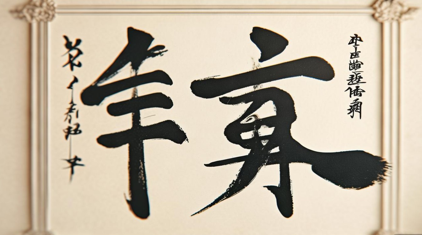 书法足字旁