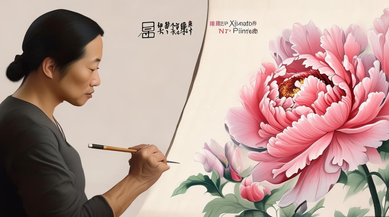 牡丹画家张晓涛