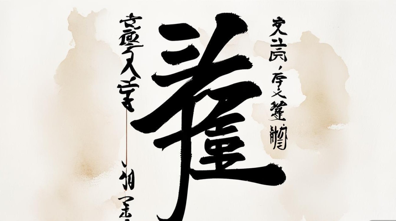 瞻字书法