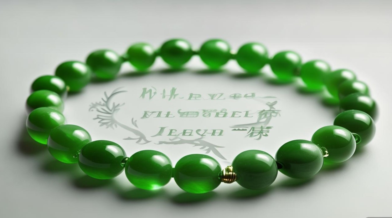 油青翡翠项链