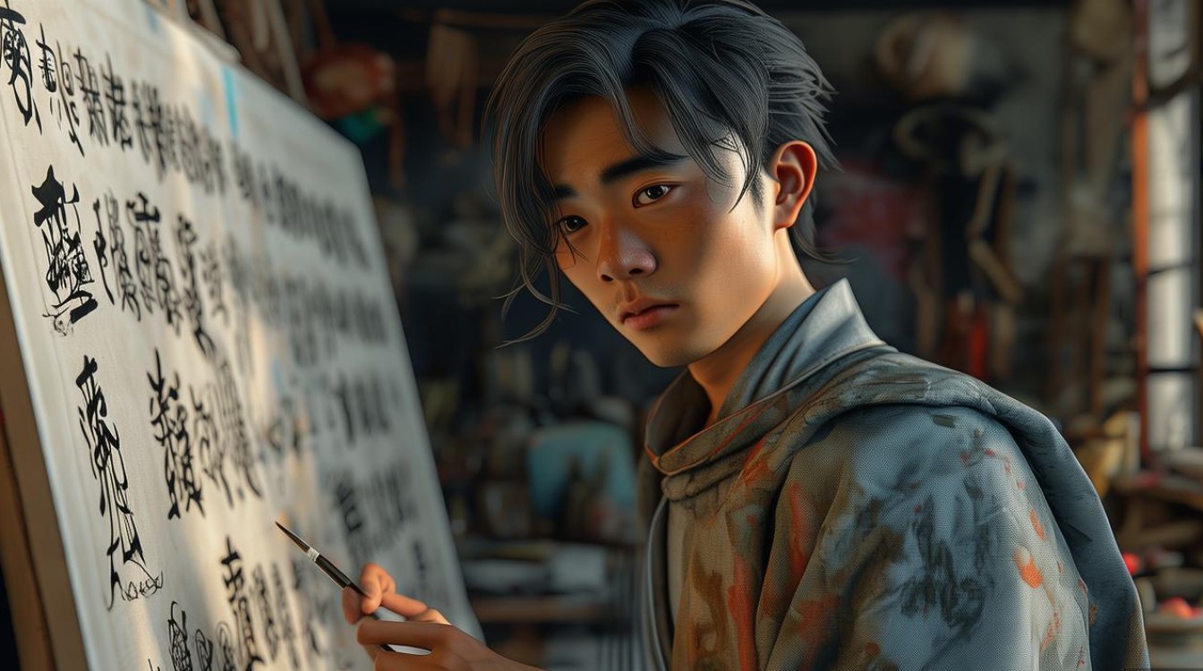 青年画家李卫