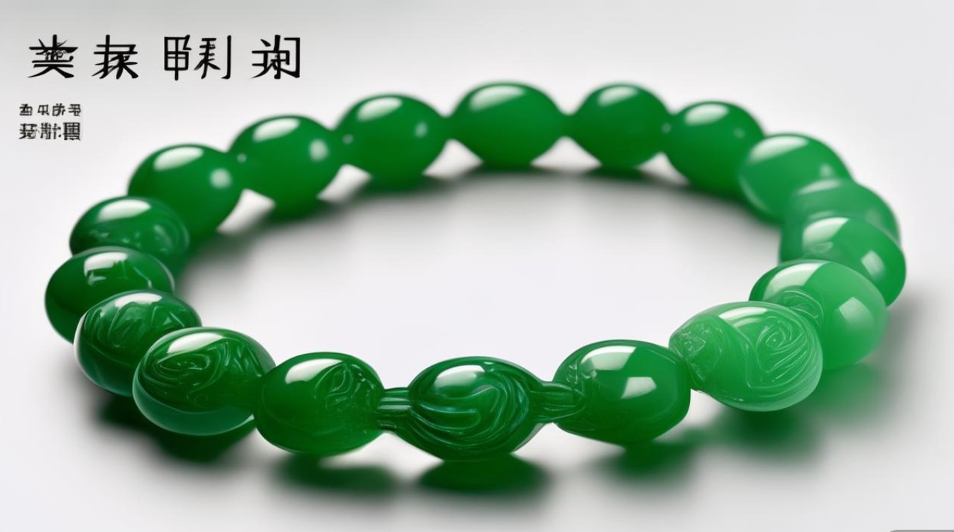 极品翡翠手串