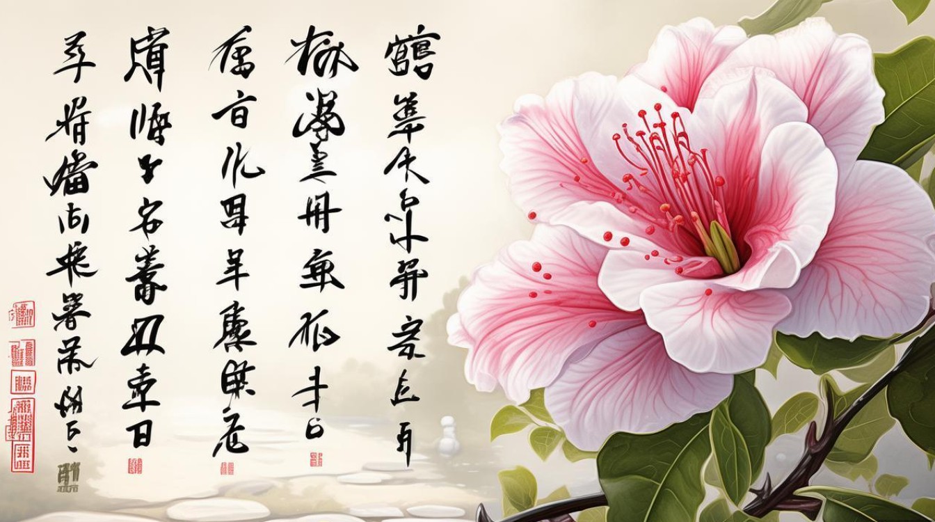 杜鹃华书法