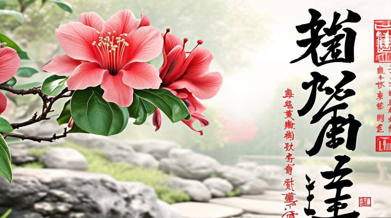杜鹃华书法