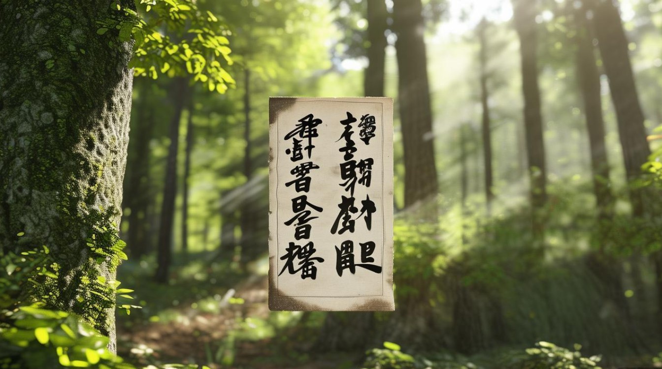 书法雷森林