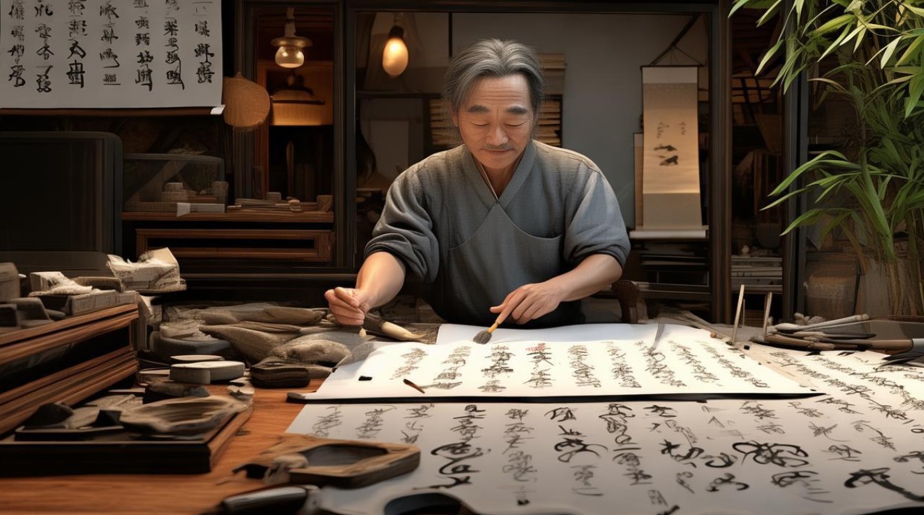 代成书画家