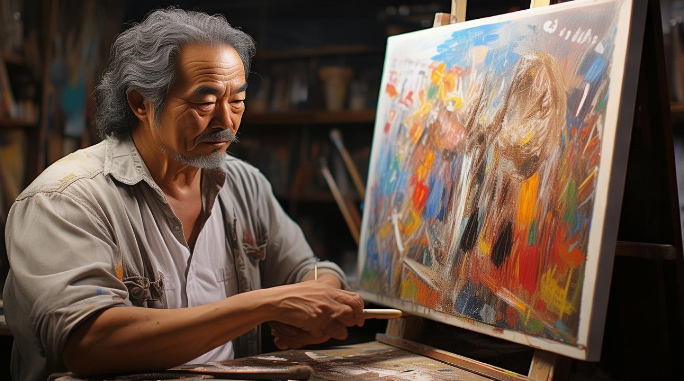 凡仁油画家