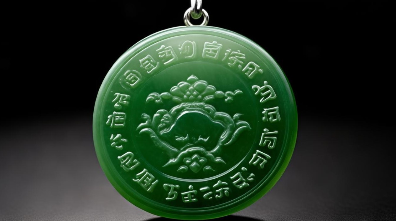 翡翠平安扣打磨