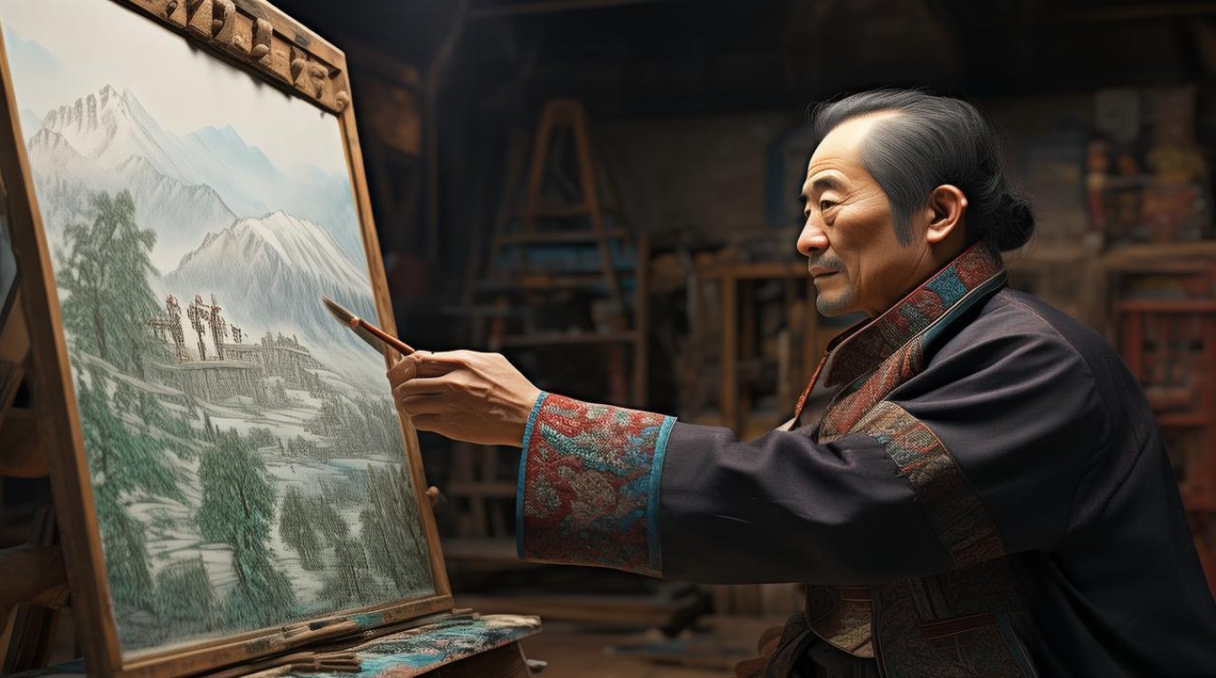 青海画家贾允中