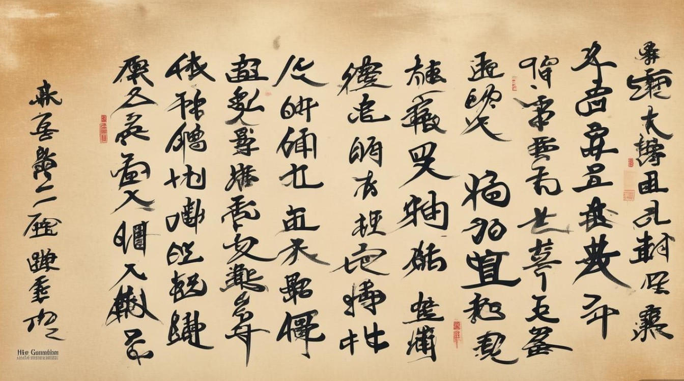 何光年书法