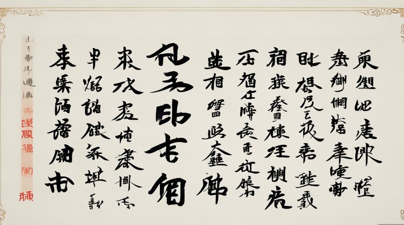王海棠书法