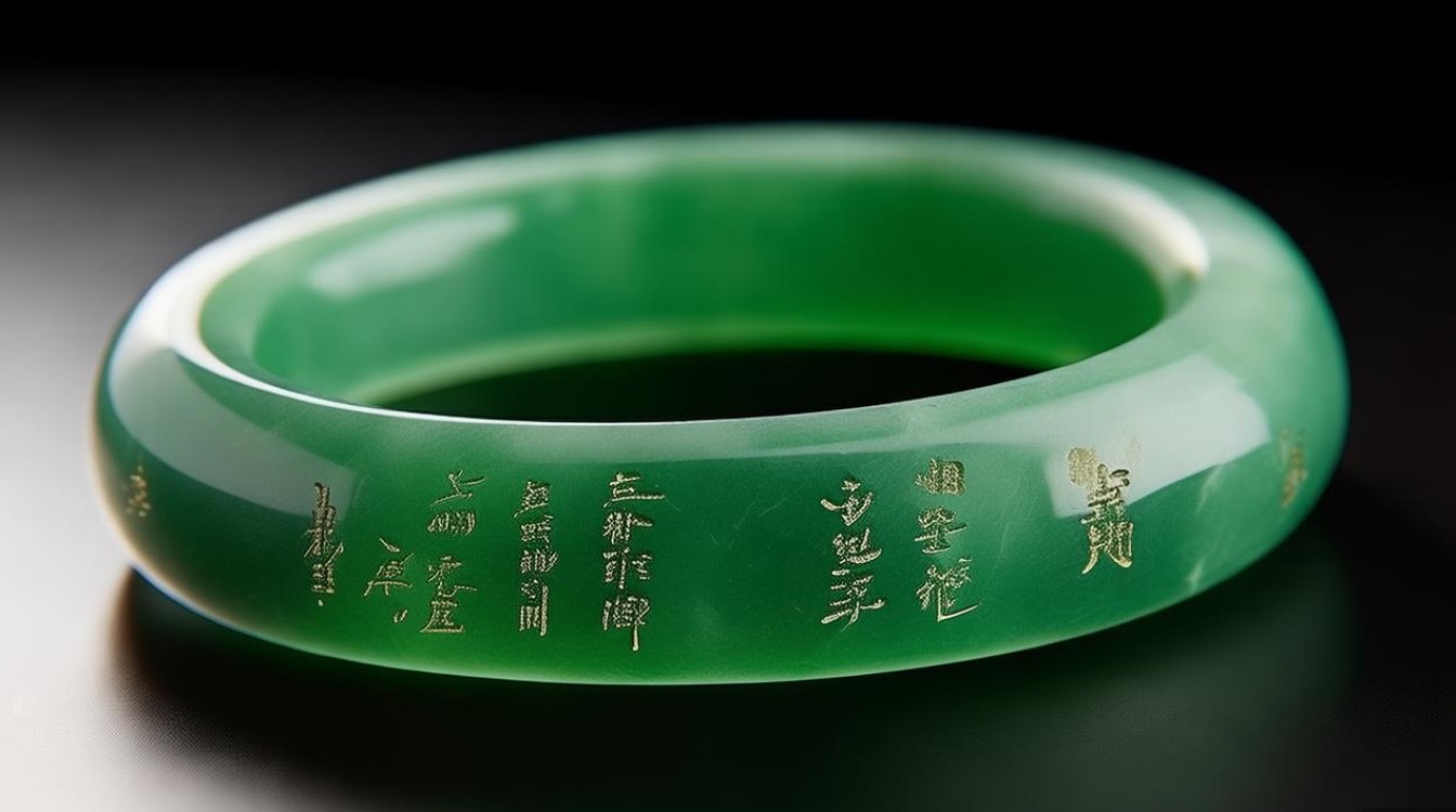 翡翠手镯 脏色