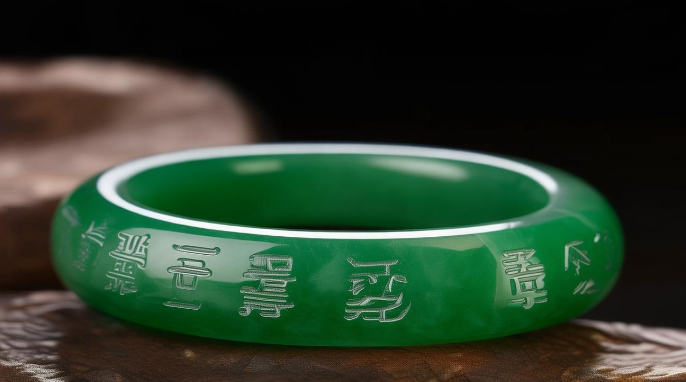 翡翠手镯 脏色