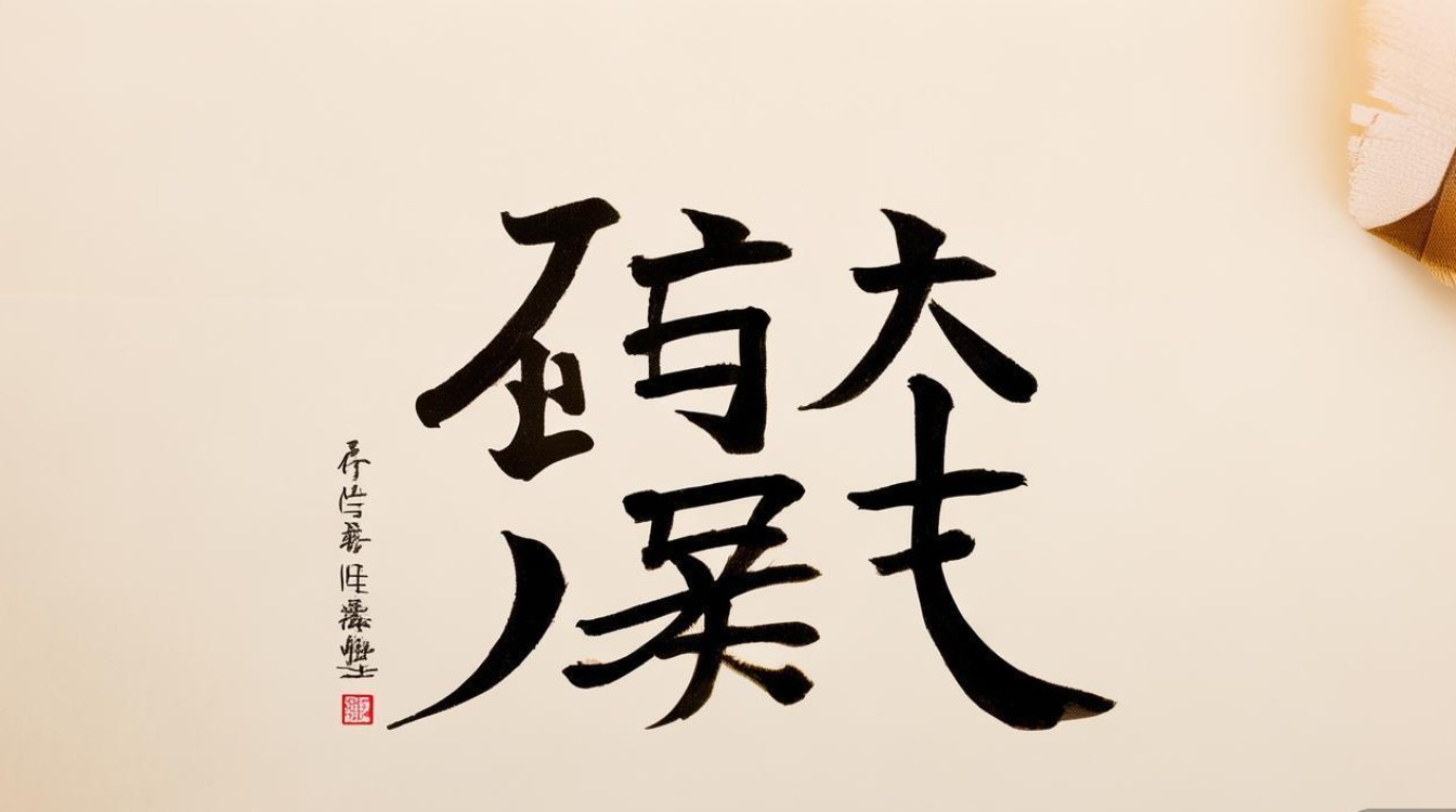 表书法写法