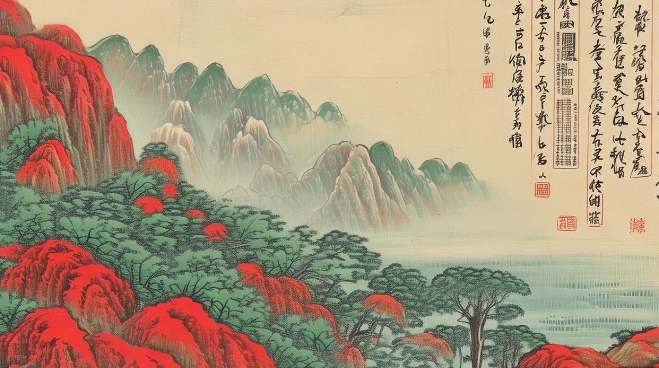 大红山水画家
