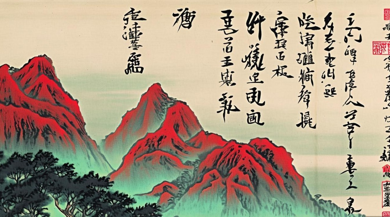 大红山水画家