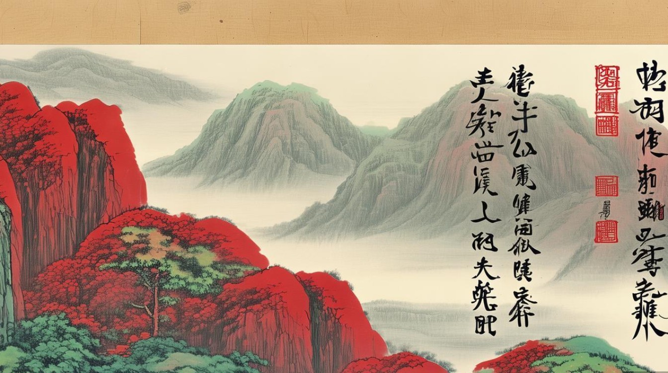 大红山水画家