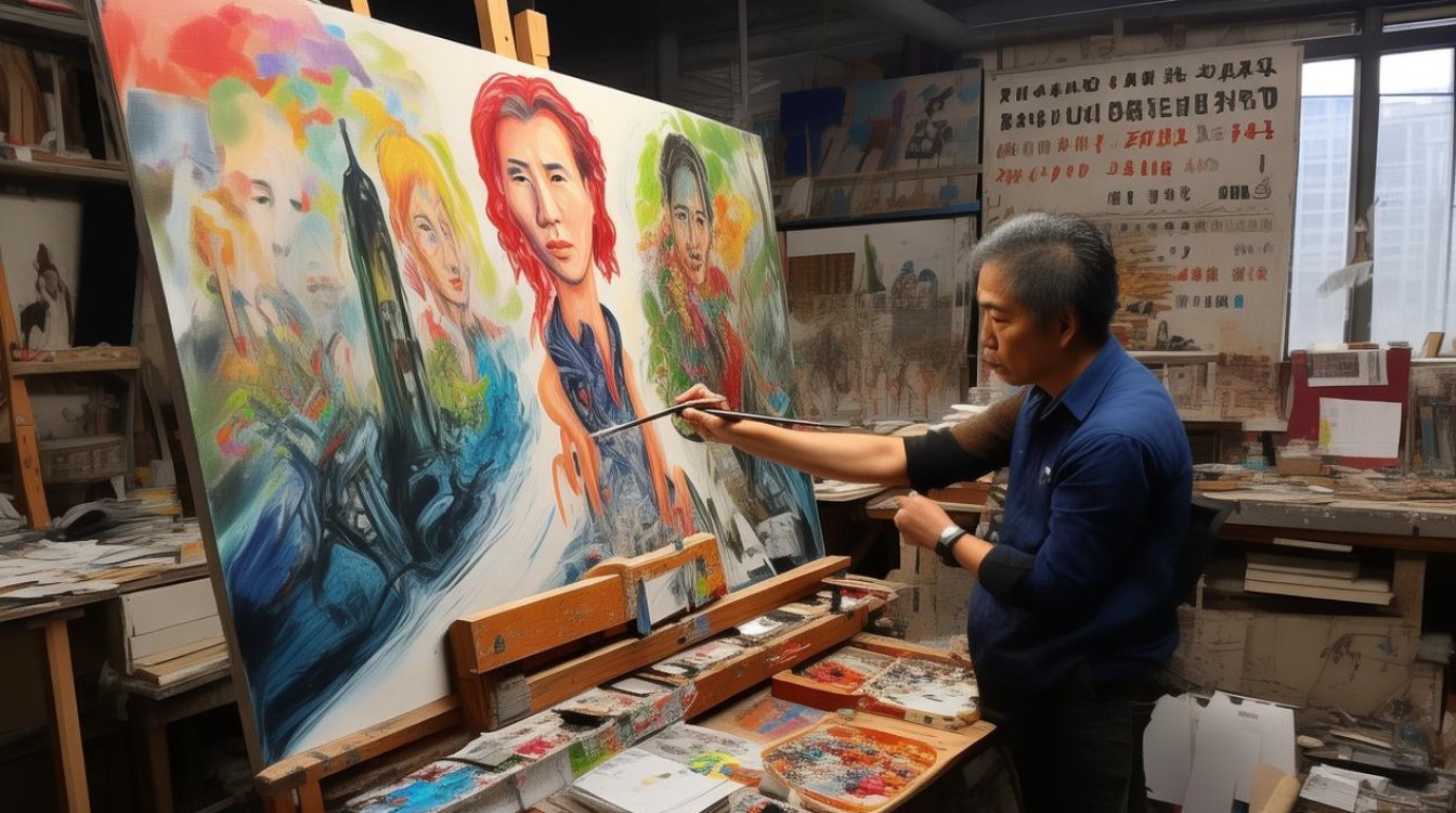 万里利画家