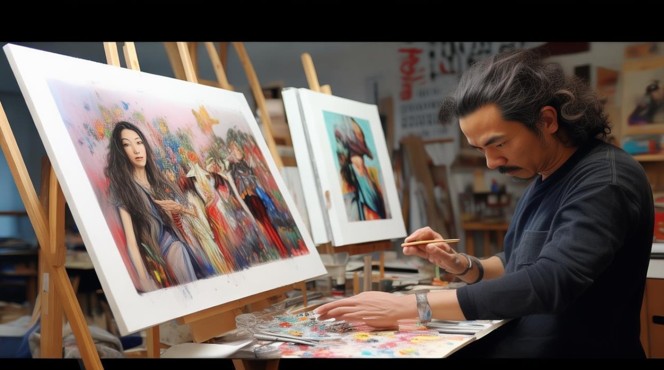 万里利画家