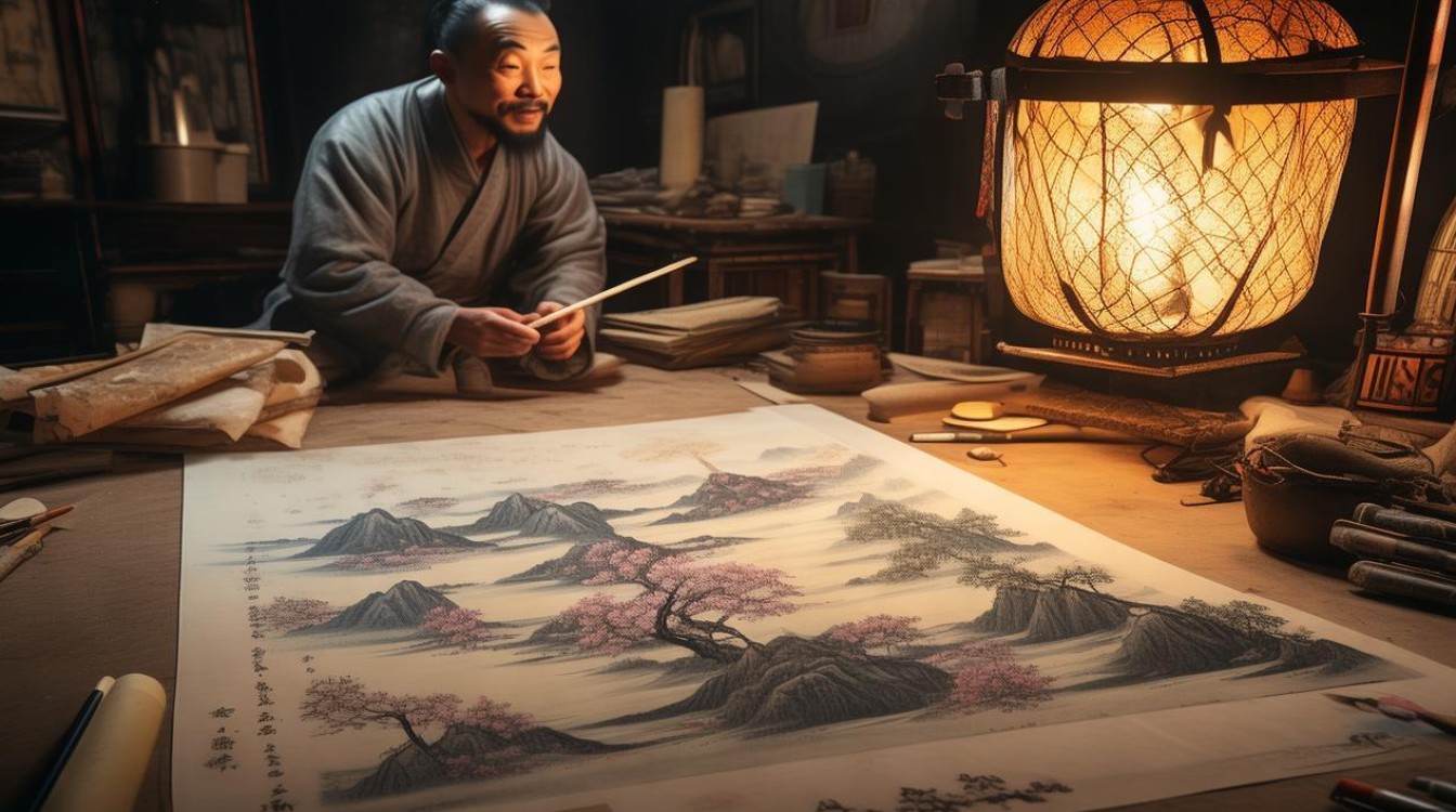 书画家锦光