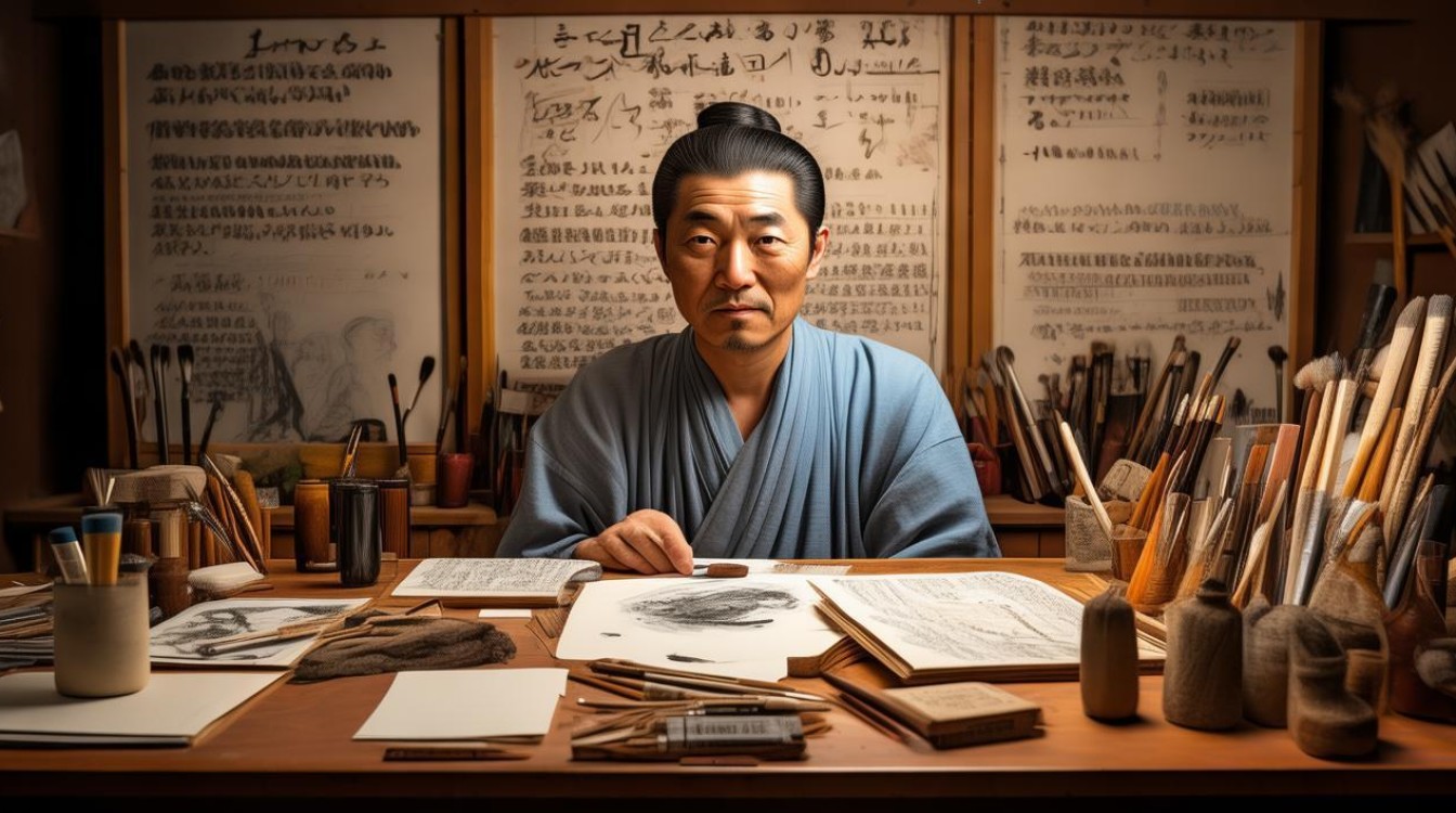 日本百国画家