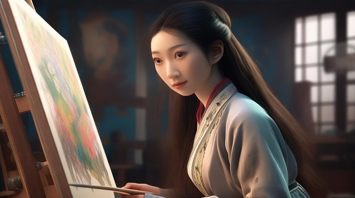 女画家李春阳