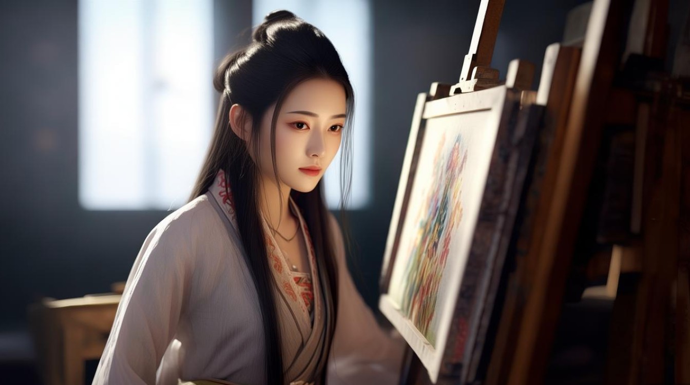 女画家李春阳