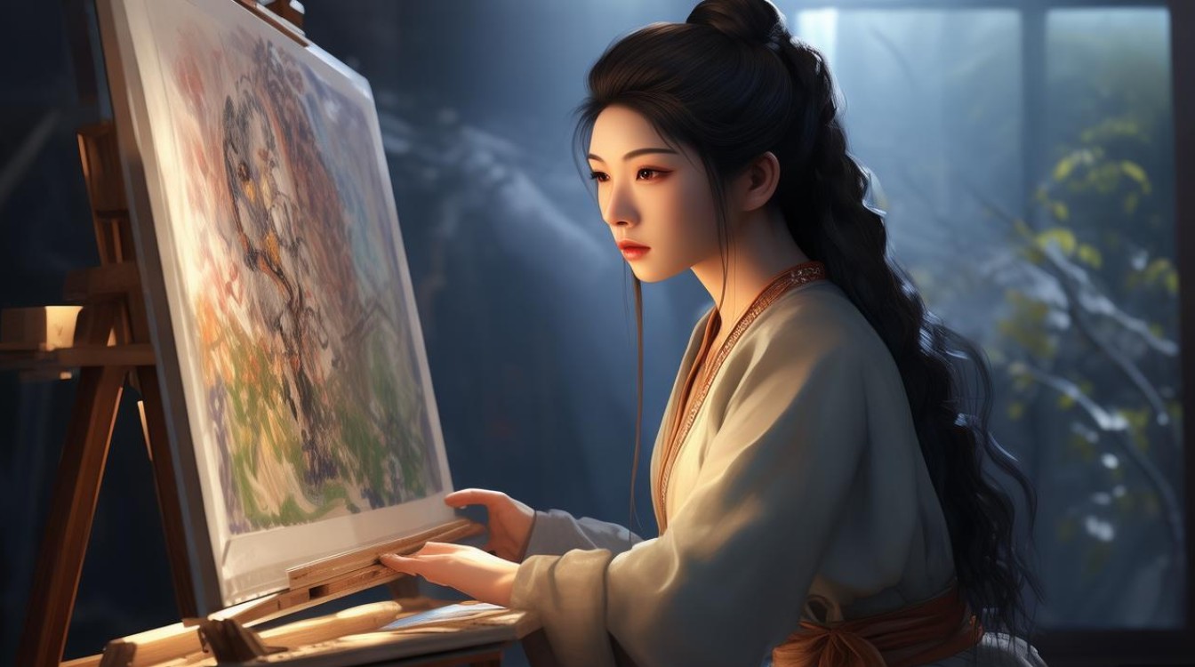 女画家李春阳
