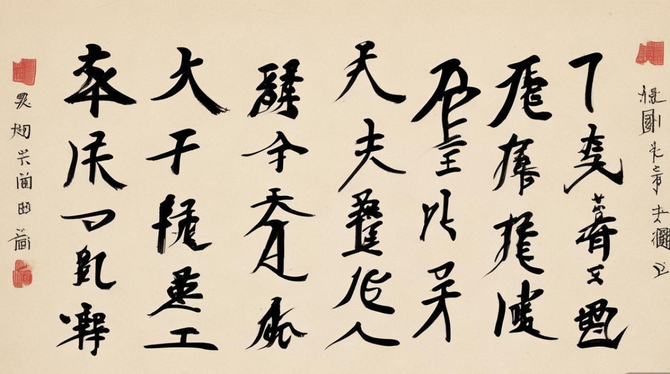 任惠中书法