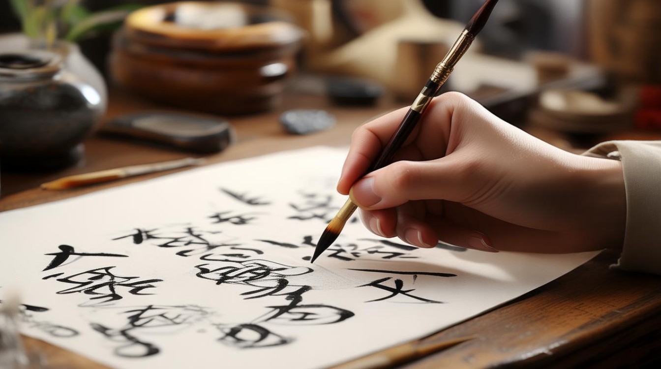 棉笔书法
