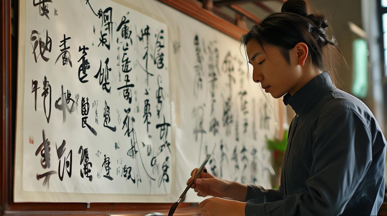 赵体书法教学