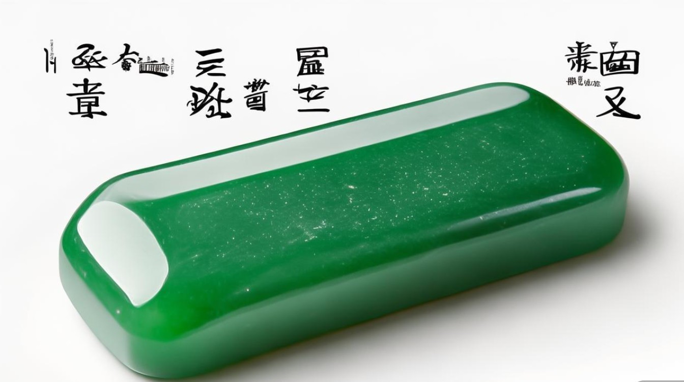 假白底青翡翠