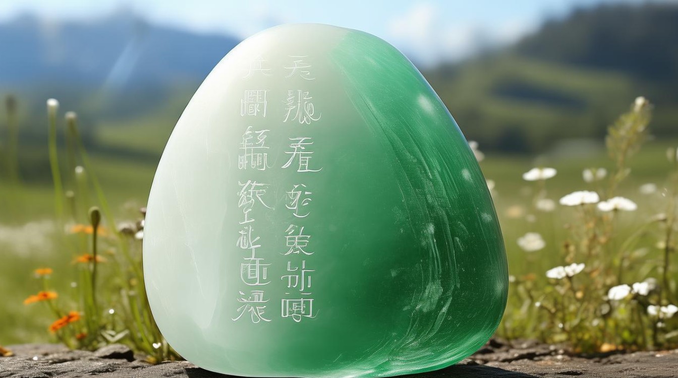 翡翠白色变绿色