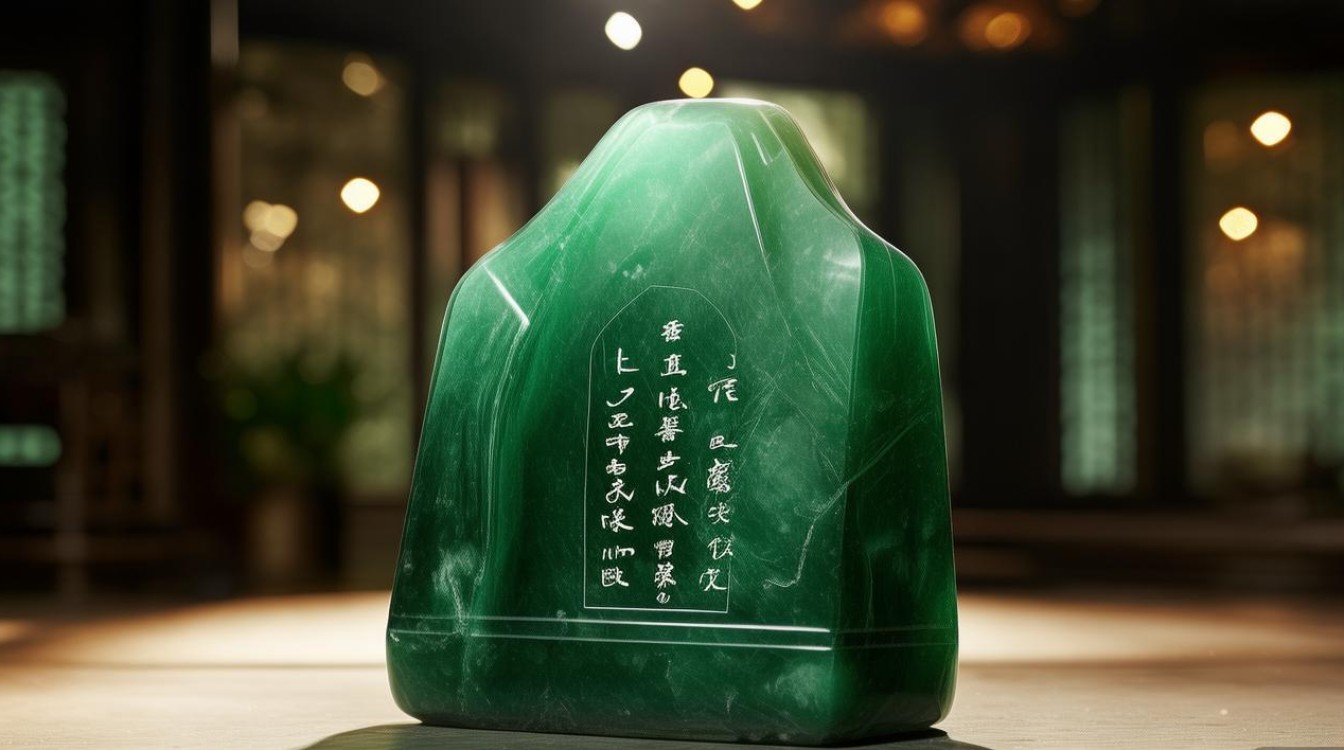 墨绿翡翠图片欣赏