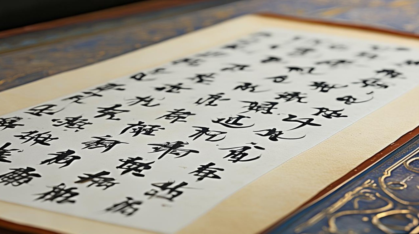 书法七方