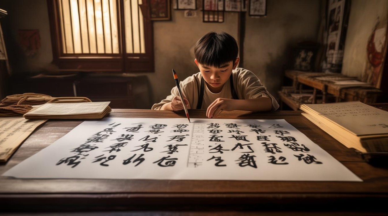 周口学书法