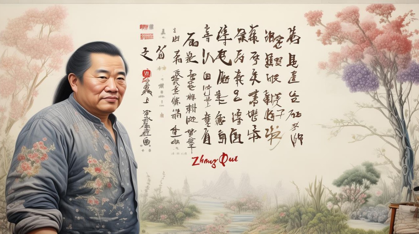 国画家张秋