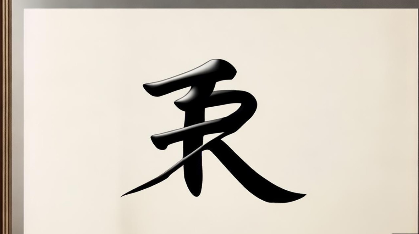 蒲字书法