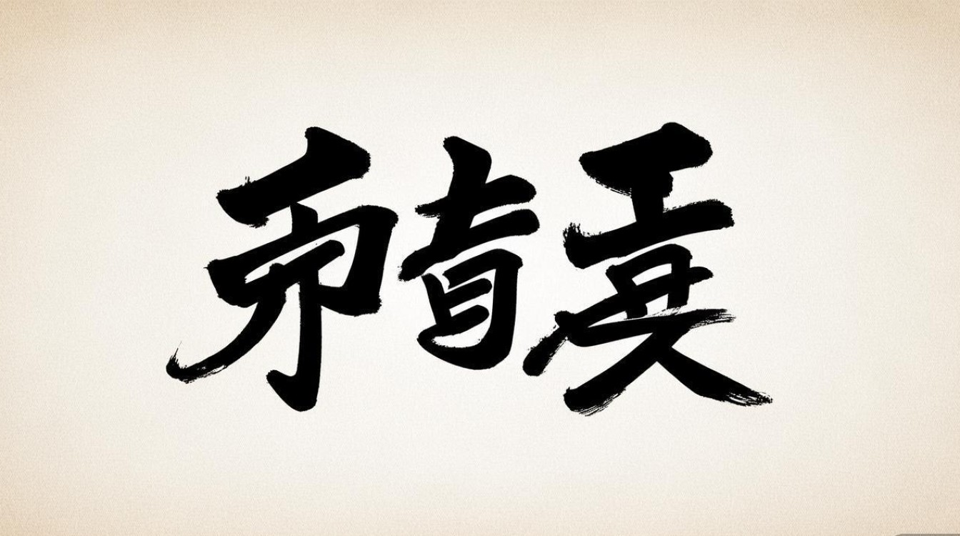婴字书法