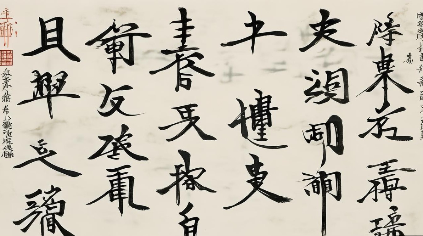 田清江书法