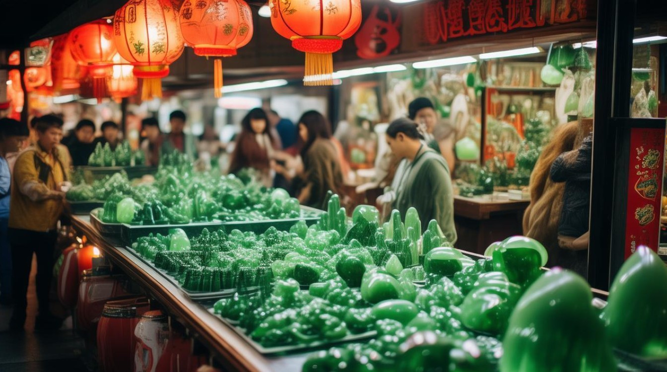 瑞丽翡翠市场视频