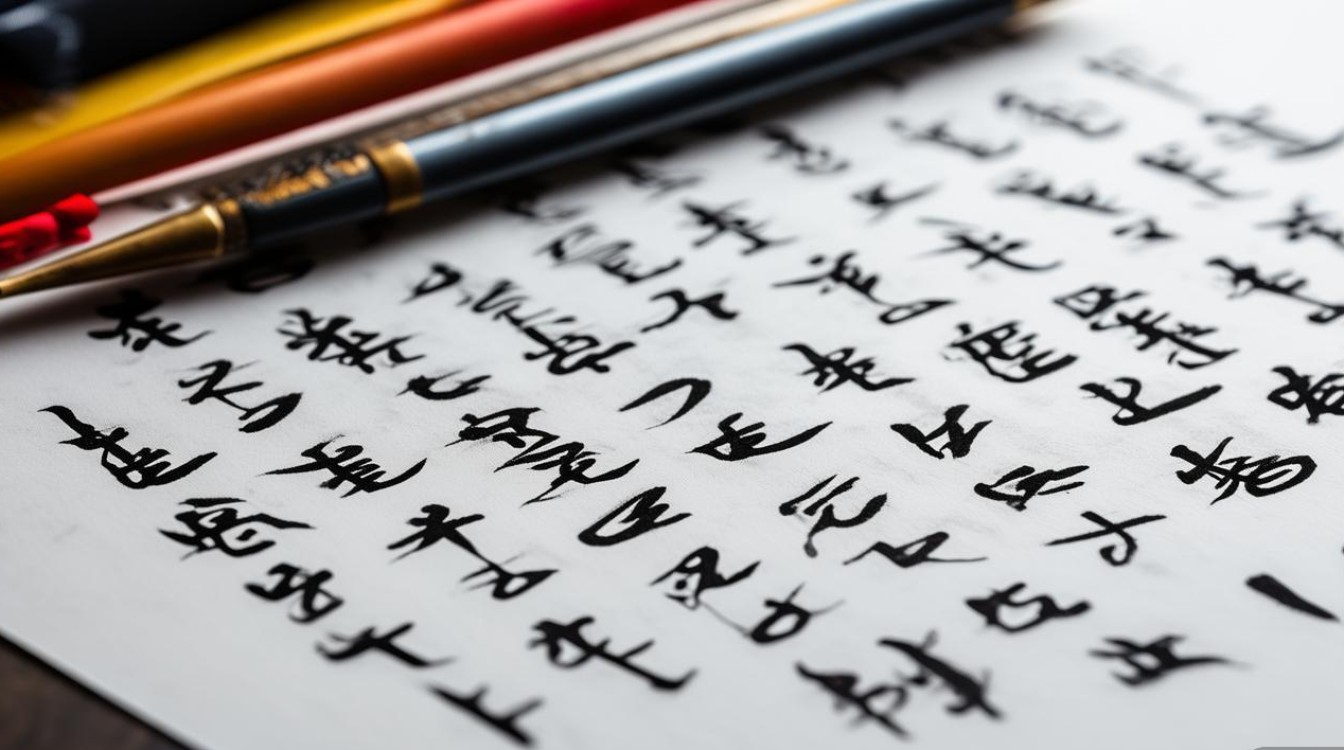 书法色字