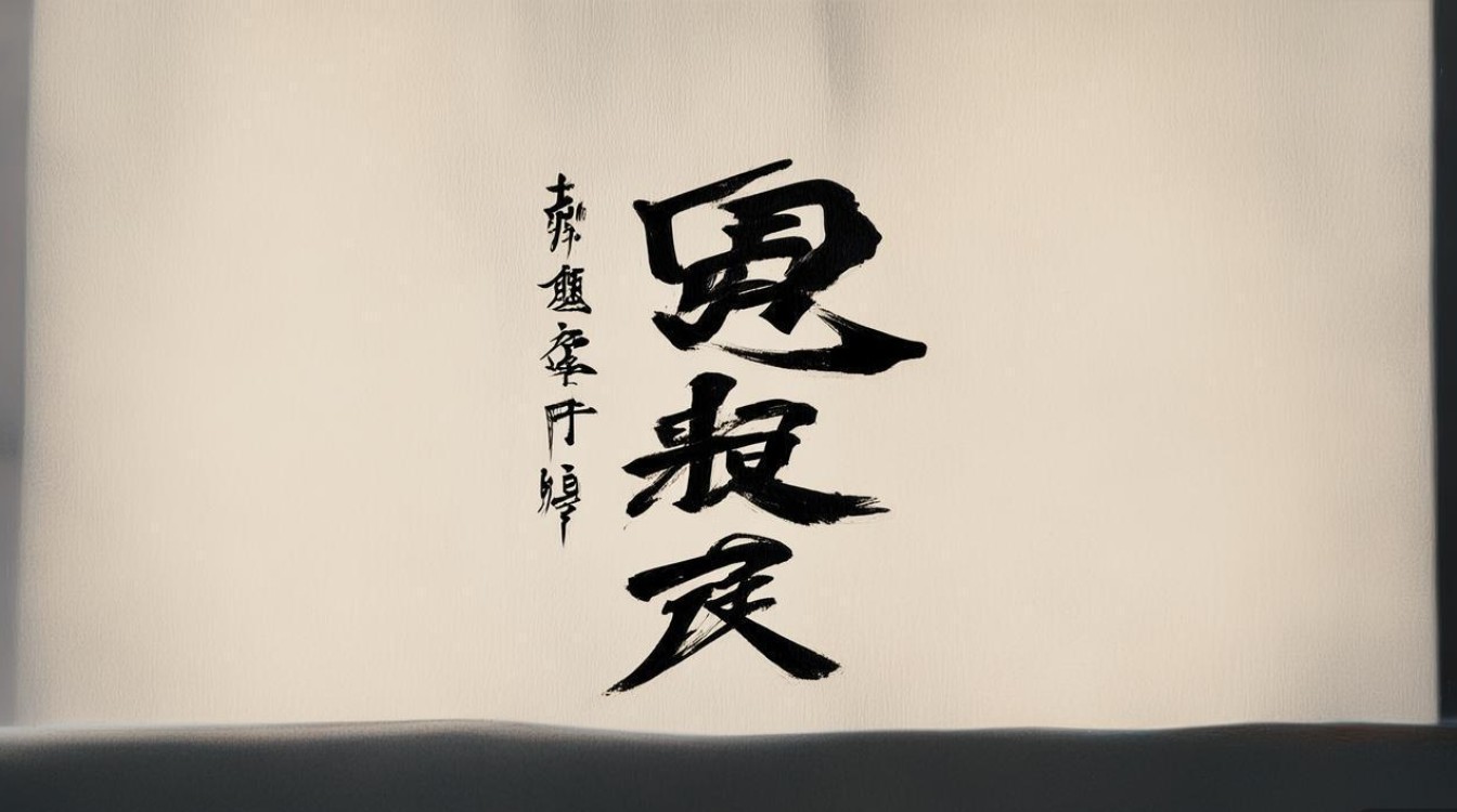 浑厚书法字体