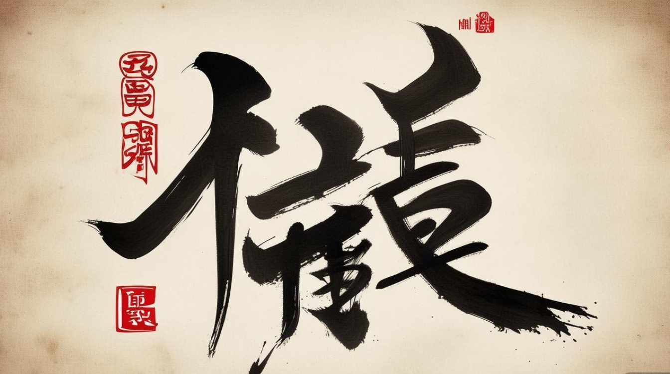 书法爆字