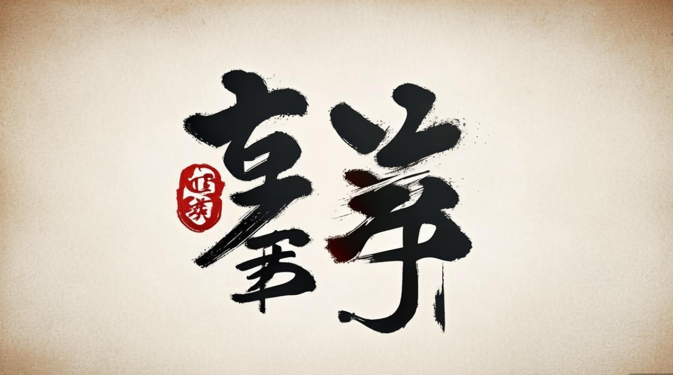 书法爆字