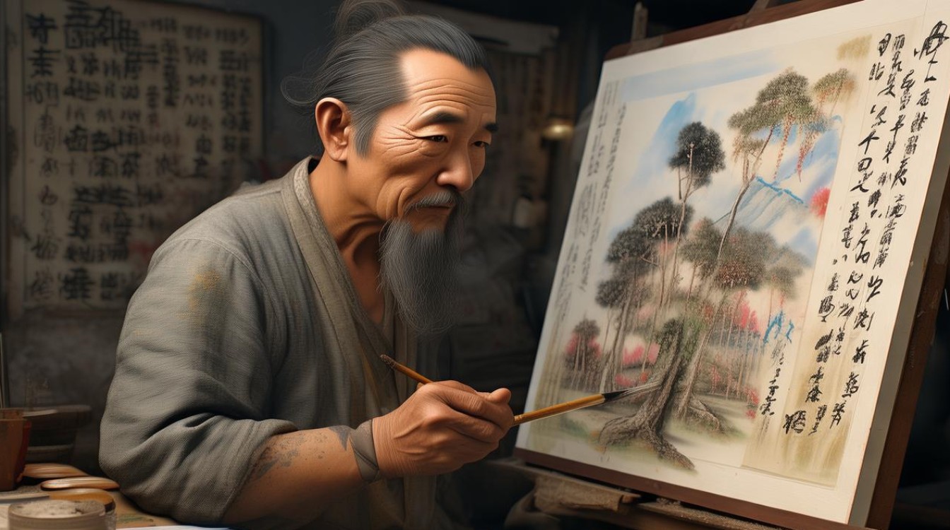 国画家劳石